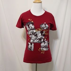 Minnie and Mickey Disney love tee